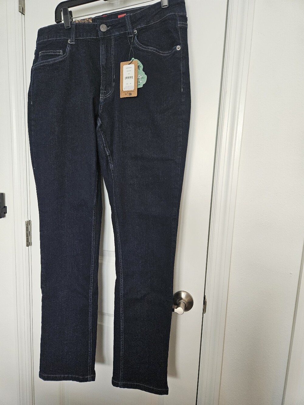 NWT Quiksilver Slim Fit Jeans Dark Rinse Stretch Men’s Size 34x32